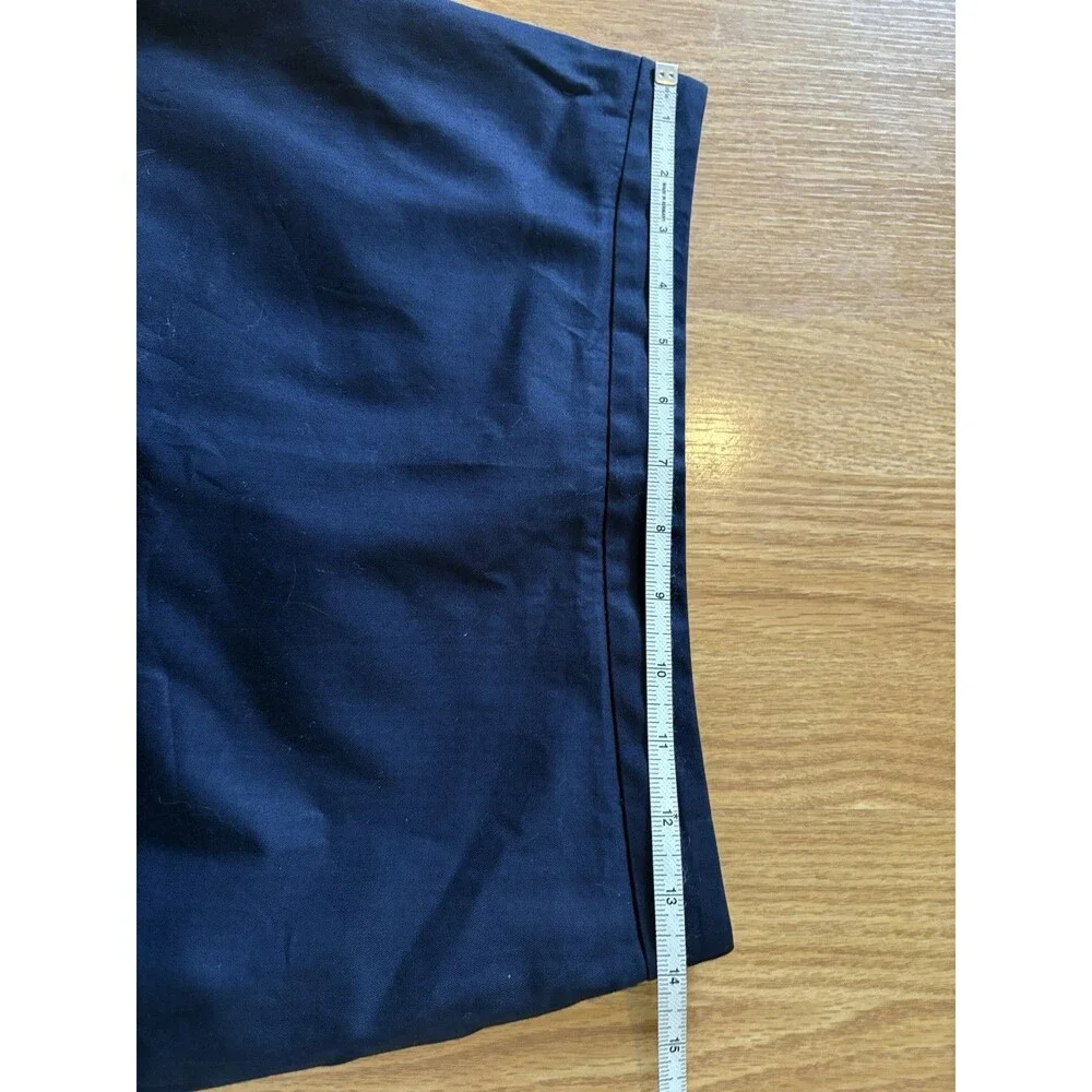 J Crew Navy Original Fit Pencil Skirt Size 0